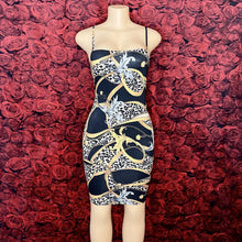 Load image into Gallery viewer, In Chains Printed Dress