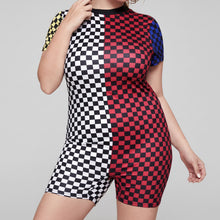 Load image into Gallery viewer, Plus You Race Me Up Romper