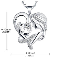 Load image into Gallery viewer, Heart Shaped Pendant Necklace
