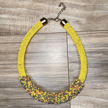 Load image into Gallery viewer, Tube Beaded Necklace

