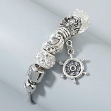 Load image into Gallery viewer, Pandora Inspired Rudder Charm Bracelet

