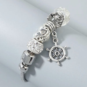 Pandora Inspired Rudder Charm Bracelet