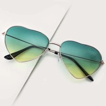 Load image into Gallery viewer, Ombre Heart Frame Sunglasses

