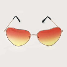 Load image into Gallery viewer, Ombre Heart Frame Sunglasses
