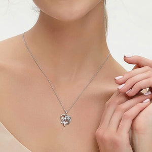 Heart Shaped Pendant Necklace