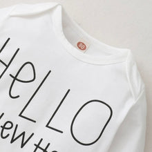 Load image into Gallery viewer, “Hello I’m New Here” Bodysuit
