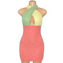 Load image into Gallery viewer, Cross Wrap Halter Dress
