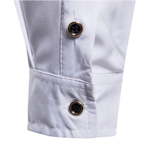 Time to Shine Rose Embroidered Button Down Shirt