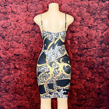 Load image into Gallery viewer, In Chains Printed Dress
