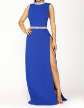Load image into Gallery viewer, Harper Maxi Royal Dress
