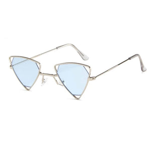 Count Me Out Triangle Shaped Sunglasses