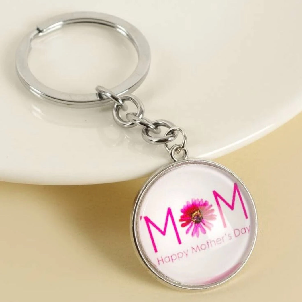 “MOM” Keychain