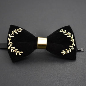 Olive Branch Decorative Bow Tie