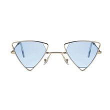 Load image into Gallery viewer, Count Me Out Triangle Shaped Sunglasses
