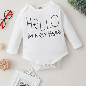 “Hello I’m New Here” Bodysuit