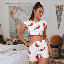 Load image into Gallery viewer, Chili Print Pj Set
